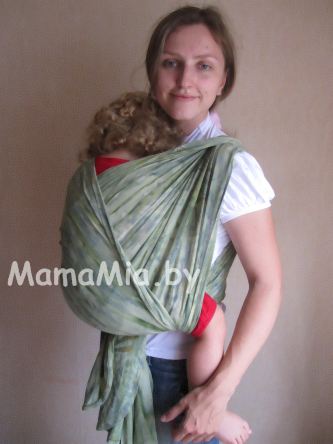 фотоинструкция к слингу-шарфу. простой крест.